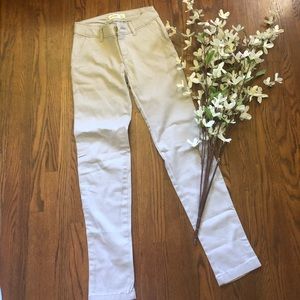 Abercrombie Girls Khaki Pants- 8 Slim